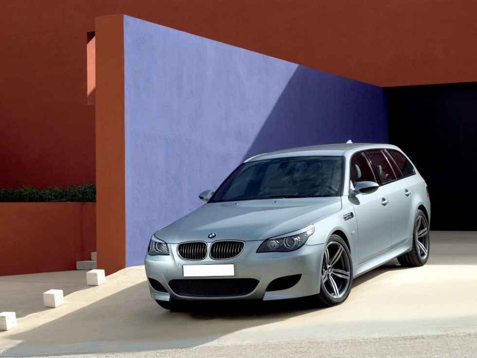 Коврики текстильные "Комфорт" для BMW M5 (универсал / E61) 2007 - 2010, темно-серые, 4шт.