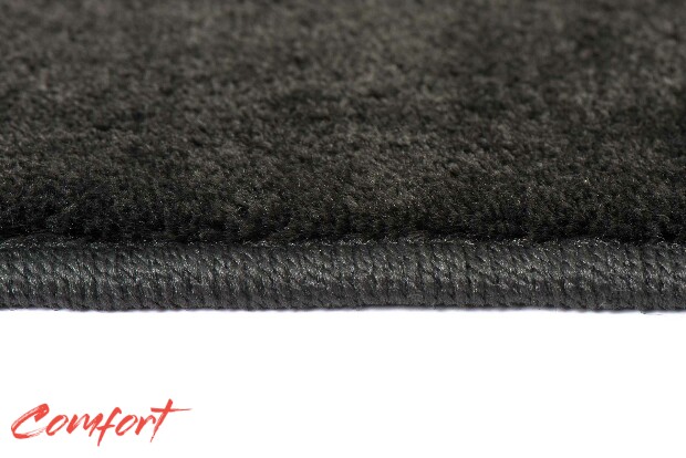 Коврики текстильные "Комфорт" для Nissan Pathfinder IV (suv / R52) 2014 - 2017, черные, 3шт.