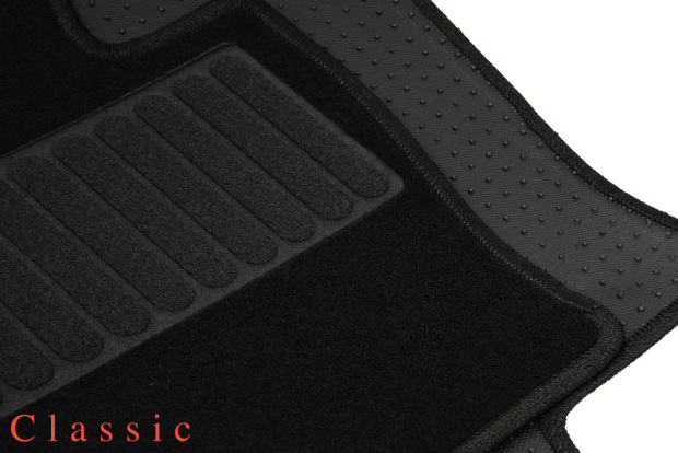 Коврики текстильные "Классик" для Kia Rio IV (седан / FB) 2016 - 2020, черные, 1шт.